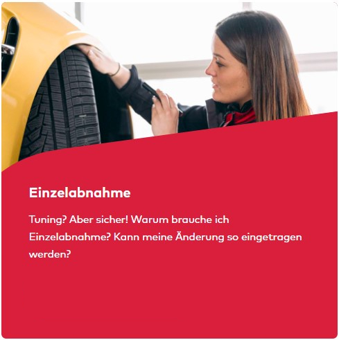 Einzelabnahme mit dem Technischen Dienst der GTÜ HANAU RODGAU